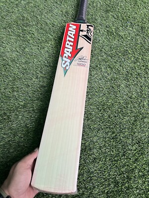 Spartan Sikander devid Warner Grade 1 English Willow Cricket Bat  2lb 9oz
