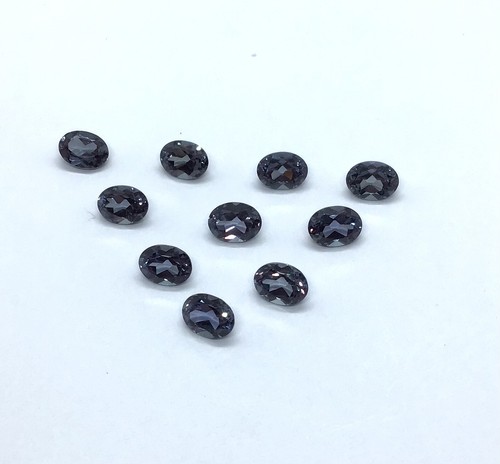 AAA Synthetic Alexandrite Nano Crystal Faceted Gemstone Oval Size 4x6 to 10x14mm - Picture 14 of 24