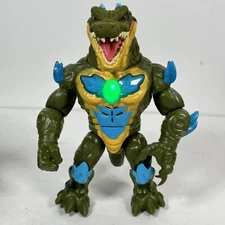 Beast Lab Dino Creator Raging Raptor Figure Lights Sound Tested Worksa