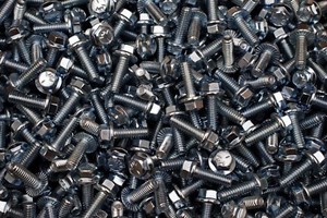 300-Grade-5-Hex-Head-1-4-20-x-3-4-Serrated-Flange-Bolts-Cap-Screws-Zinc