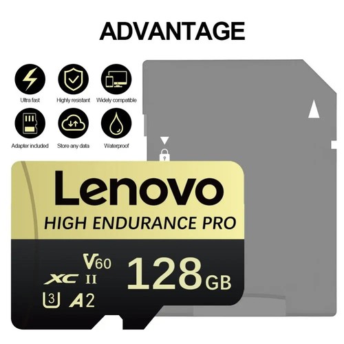 Lenovo Memory Card 2TB 1TB Class10 V60 A2 TF Card 512GB Mini SD Card 128GB High - Picture 10 of 19
