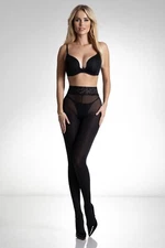 Amour LUX LACE 50 Denier Tights Pantyhose Lace Top Semi-Opaque Low Rise Hosiery