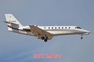 FOTO FLUGZEUG CESSNA 680 ZITAT SOVEREIGN 'N710MS' C/N 680-0162. Baujahr 2007
