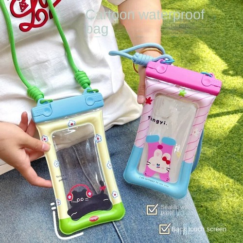 Transparent Waterproof Mobile Phone Bag PVC Mobile Phone Pouch Travel - 第 10/18 張圖片