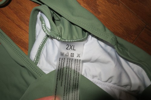 2XL ❤️MODE ❤️ EINTEILER ❤️ PADS FRECHER BIKINI FLÜGEL-SCHULTER BEZUG BADEANZUG - Bild 6 von 7