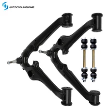 4pc For 2016-2018 Chevrolet Silverado 1500 GMC Front Lower Control Arm Sway Bar