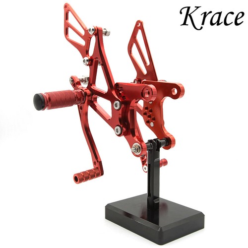 For Ninja ZX6R ZX636 2005-2008 CNC Rearset Footrest Footpegs Foot Pegs Adjust - Picture 4 of 18