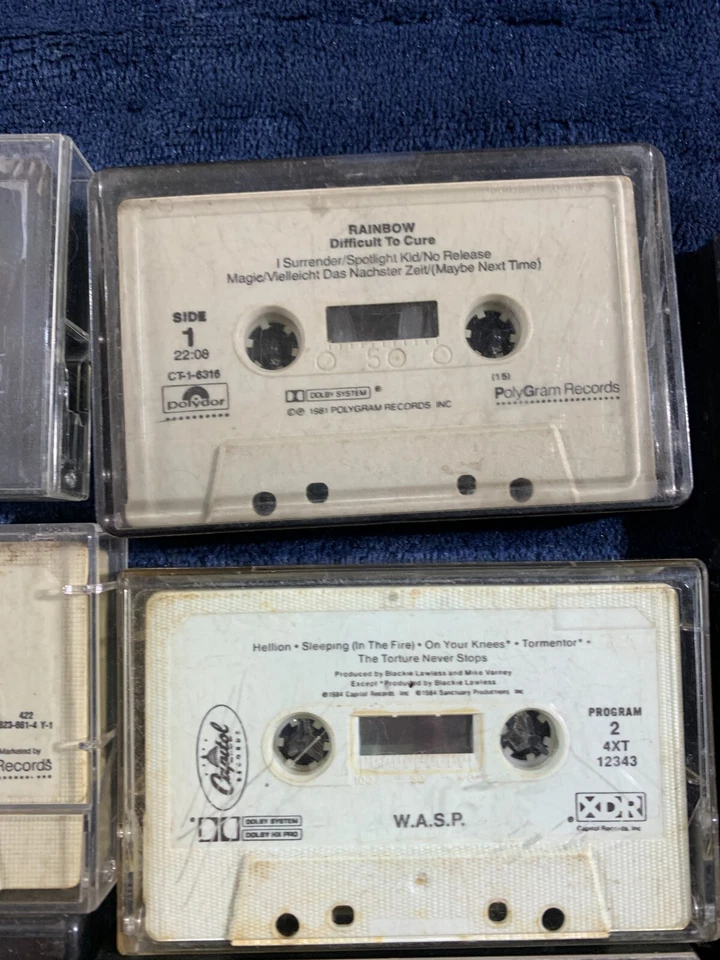 Lot of 20 Classic Rock Cassette Tapes – Pink Floyd, Dylan, Sabbath, Cream, Hits Foto 3 de 4