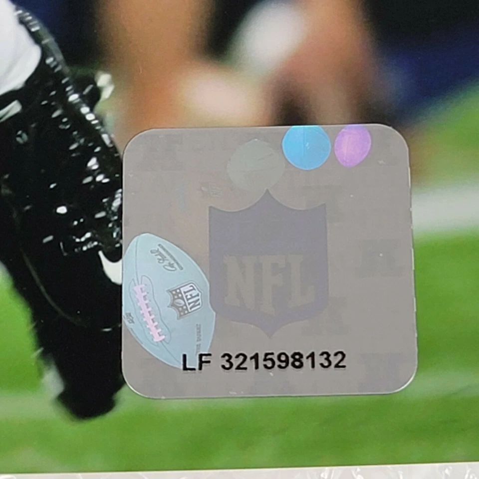 Foto de acción Percy Harvin #12 Minnesota Vikings NFL 2007 (tamaño: 8" x 10")  Foto 3 de 4