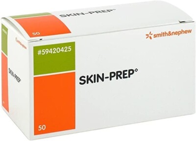 Smith and Nephew Skin-Prep Barrier Tücher (Box von 50)