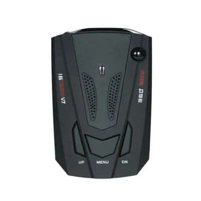 DETECTION RANGE Police Safe Detector Voice Alert Speed 16 Band V7 GPS New Laser 360°. Car Radar