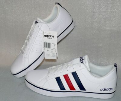 Adidas F97758 Pace VS Elegant Leder Schuhe Ultra Running Lauf Sneaker 44 Weiß