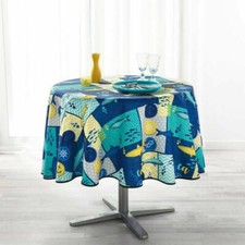 71 ROUND (180cm) PROVENCE BLUE LAGOON MARINE ...