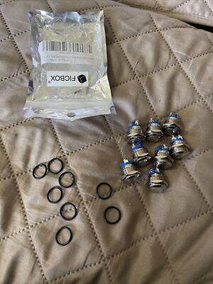 FICBOX 8 pcs 16mm/0.63 in indicator lights