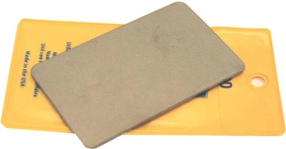 Diamant Taschenanspitzer Mittel Kreditkartenformat EzeLap 400G 202 Eze-Lap