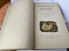 Ralph Waldo Emerson Essays: First and Second Series published Peter Pauper Press