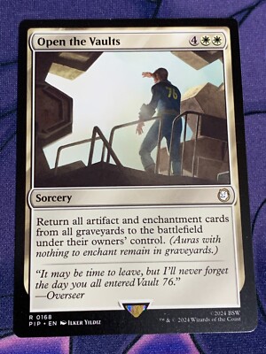 C1946 MAGIC GATHERING MTG FALLOUT OPEN THE VAULTS RARE 0168 NM