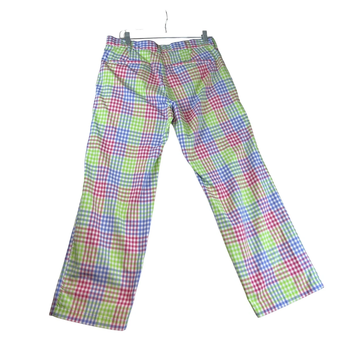 Rainbow checkered deals pants