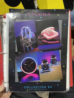 Large Vintage Cicena Marilyn Pink/Red Blue Neon Stereo Radio Large Vintage Cicena Marilyn Pink/Red Blue Neon Stereo Radio