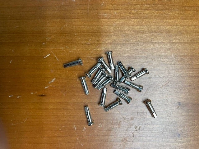 Wheelmaster Steel Bicycle Spokes 281mm x 14ga/2.0mm & Nipples Qty 18 S106 - Image 2 of 2