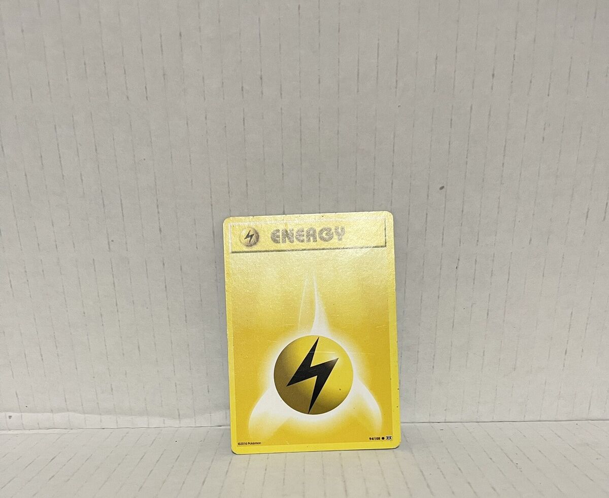 Lightning Energy - 2016 Pokémon Card #94/108 | eBay Lightning Energy - 2016 Pokémon Card #94/108 | eBay