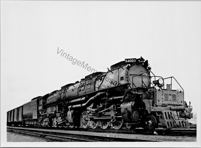 Vintage Union Pacific Railroad 4001 Steam Locomotive 5