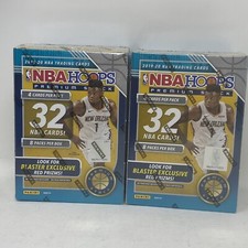 (2) 2019-20 PANINI NBA HOOPS Premium Stock Sealed Retail Blaster Box Zion Ja Tre