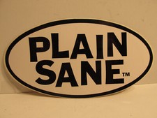 NEW RARE PLAIN SANE SNOWBOARDING SNOWBOARD 3X5 BUMPER STICKER DECAL FAST SHIP