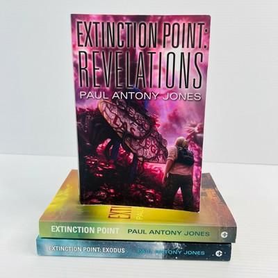 This Alien Earth Paperback Book x 3 by Paul Antony Jones Science Fiction Lot 