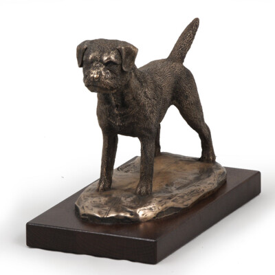 Border Terrier Holzfigur Art-Dog