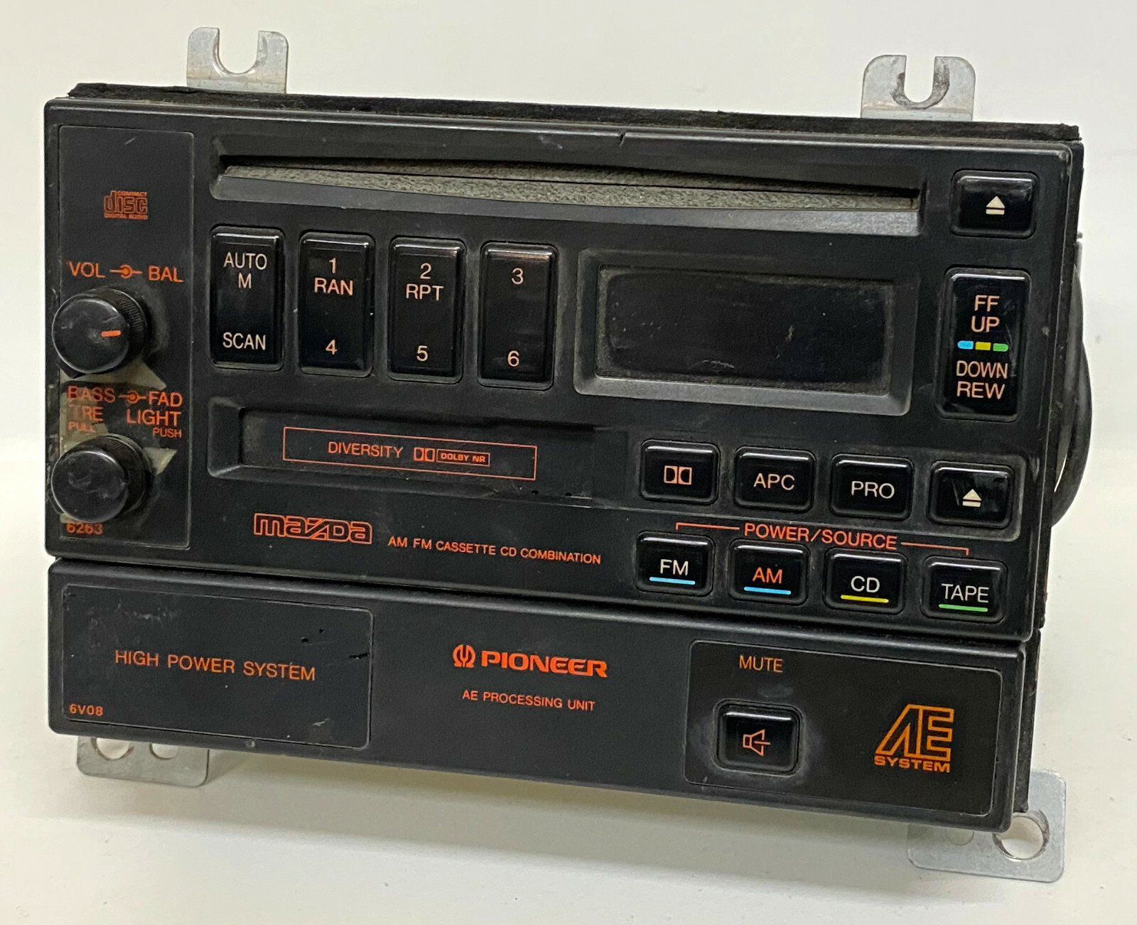 pioneer stereo system 1980