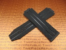 New HUBLOT Rubber Strap Black Stripe Watch Band Big Bang 44mm 44.5mm Big Bang Z1