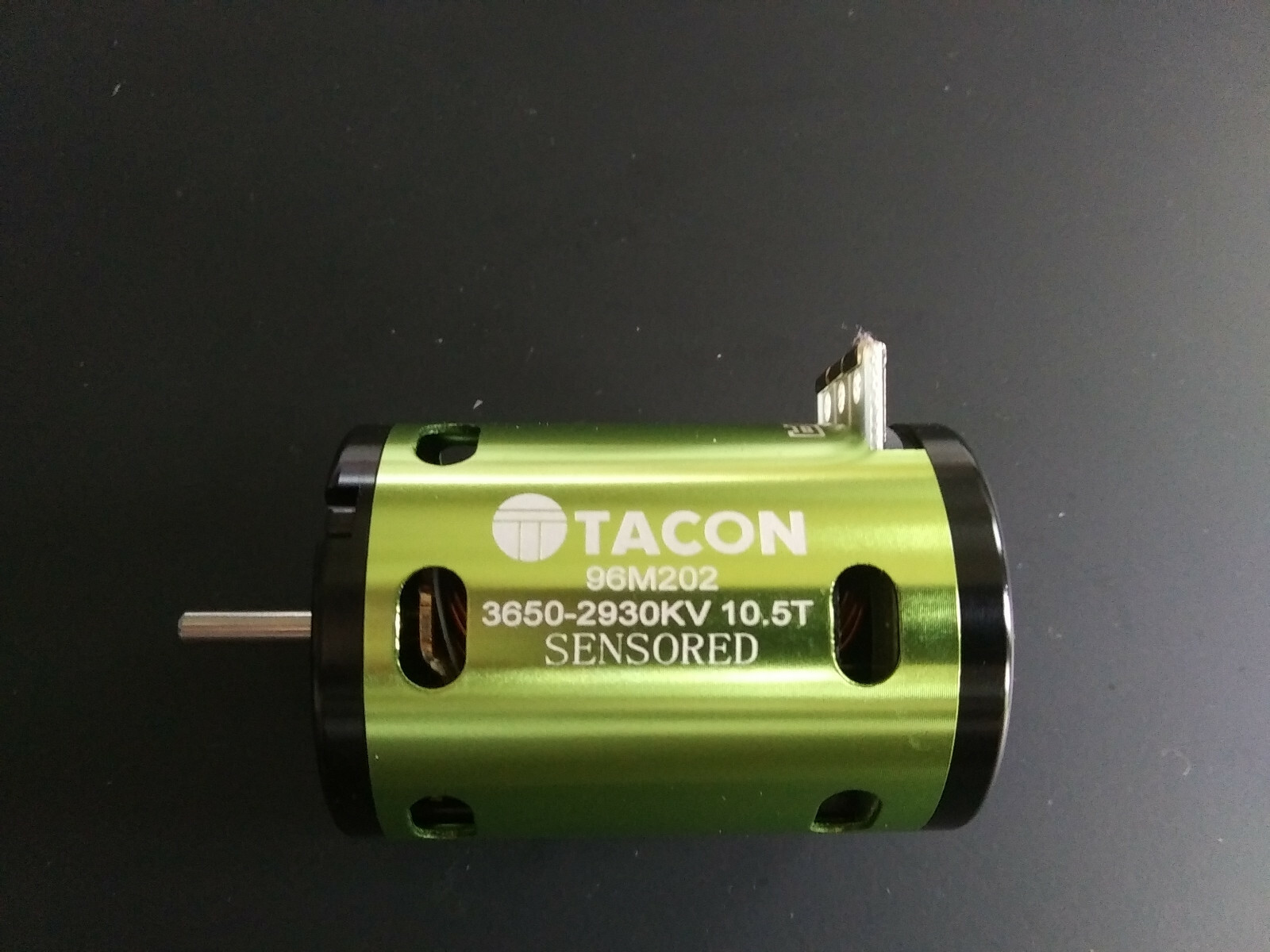 Tacon 10.5T 3Pole 540 Size 3.175 Shaft Sensored RC Brushless