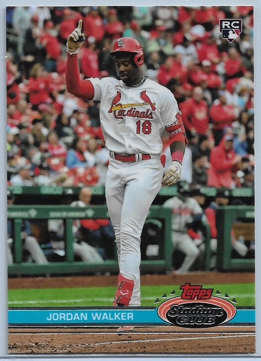 2023 Topps Stadium Club Jordan Walker #164 Rookie 1991 2023 Topps Stadium Club Jordan Walker #164 Rookie 1991