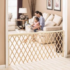 Expansion Walk Thru Room Divider Gate Baby Safety Gate Pet Fence Doorway Hallway
