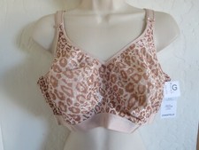 CHANTELLE 36 DDDD #1892 C MAGNIFIQUE FULL BUST WIRE FREE BRA, LEOPARD, NWT $68