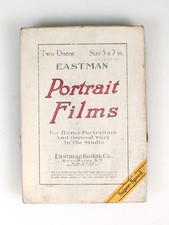 1927 EMPTY BOX FOR 5x7 EASTMAN PORTRAIT SUPER SPEED FILM, VINTAGE