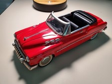 1953 Red Buick Convertible 11  Tin Friction Powered Car, No Box