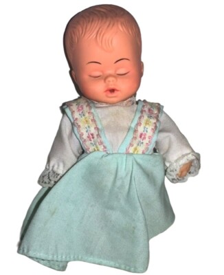 Baby Doll- soft plastic/ Vinyl-Molded Hair Vintage Inches