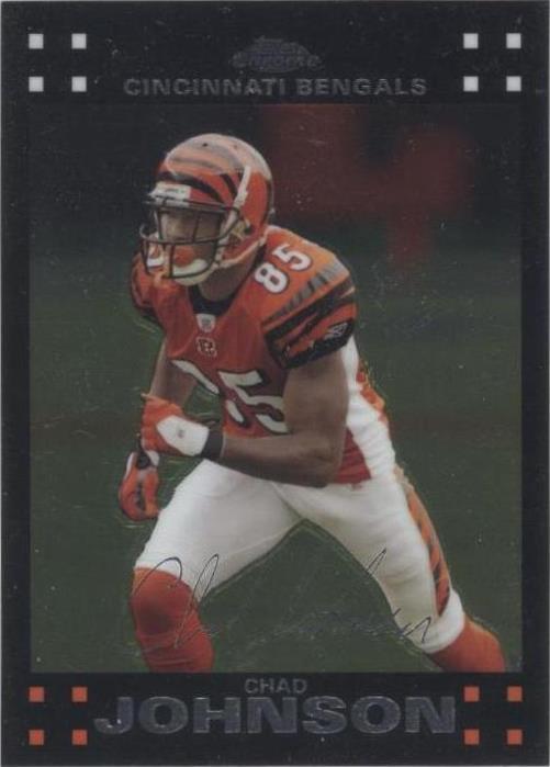 2007 Topps Chrome Chad Johnson #TC131 - 1 of 2