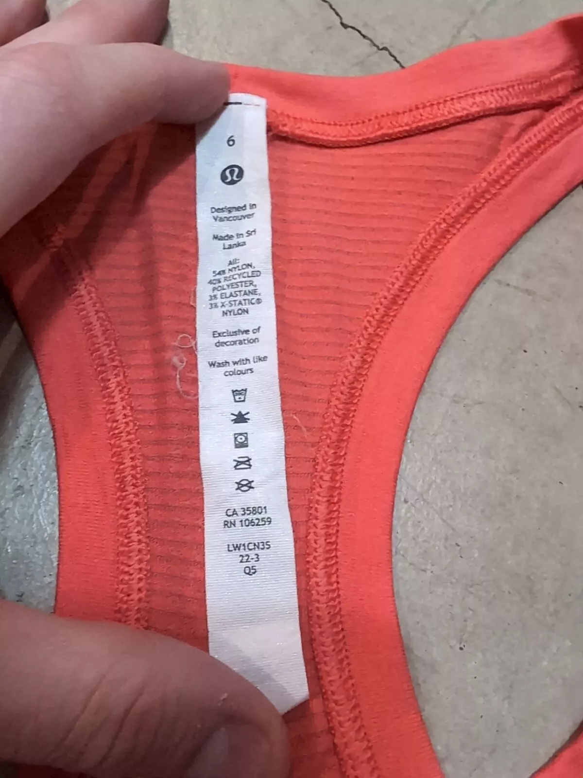 lululemon lw1cn3s workout tank-top