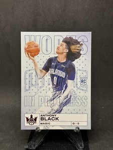 2023-24 Panini Court Kings RUBY ANTHONY BLACK /149 RC Works In Progress MAGIC