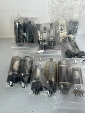 Lot Of 15  AMPEREX SYLVANIA GE ZENITH ETC VACUUM TUBES