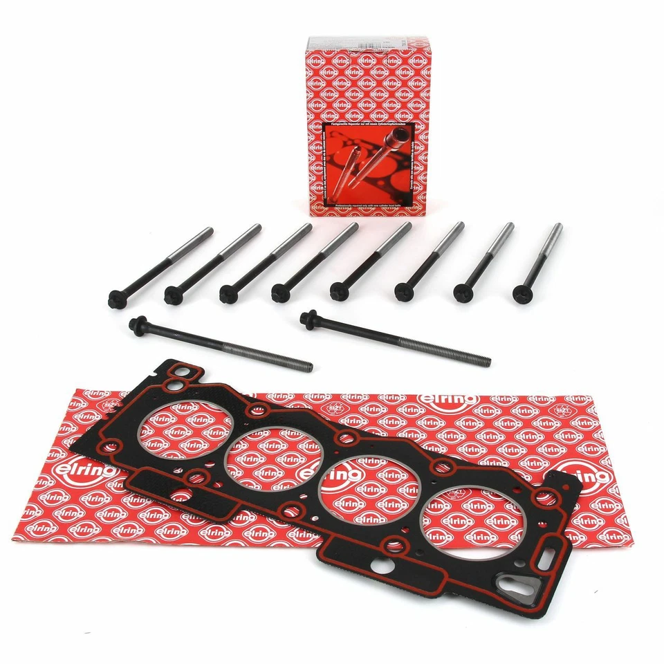 ELRING Zylinderkopfdichtung + Schrauben für CITROEN C2 C3 PEUGEOT 106 206 1.1