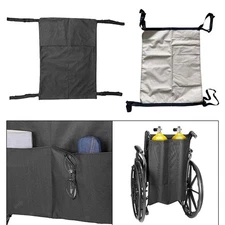 Tank Holder Cylinder Bag with 2 Small Pocket Sturdy Easy to Clean Oxford Cloth