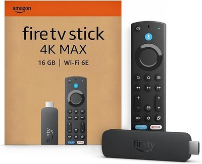 Amazon Fire TV Stick 4K Max WiFi 6E Alexa Streaming Stick UHD HDR