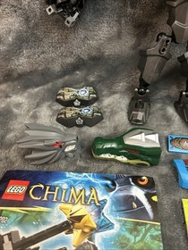 LEGO LEGENDS OF CHIMA Parts Lot Chi Gorzan (70202) 70123 70125 70127 Manuals