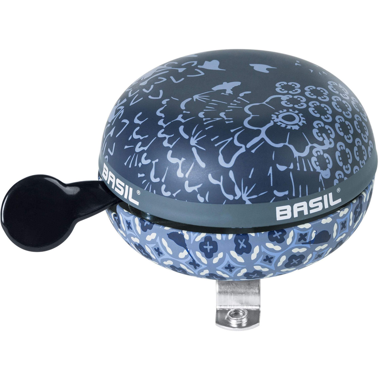 Basil Boheme bicycle bell 80mm indigo blue
