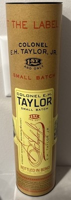 Colonel EH Taylor Small Batch Bourbon EMPTY TUBE ONLY - NO BOTTLE