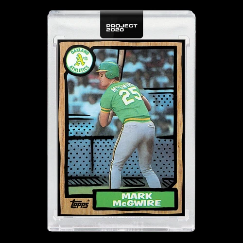 Topps Project 2020 Card 338 - Mark McGwire by Joshua Vides - PR: 1631!